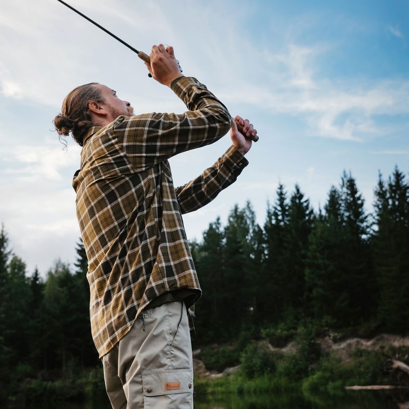 Men's shirt Pinewood Härjedalen h.olive/khaki 9