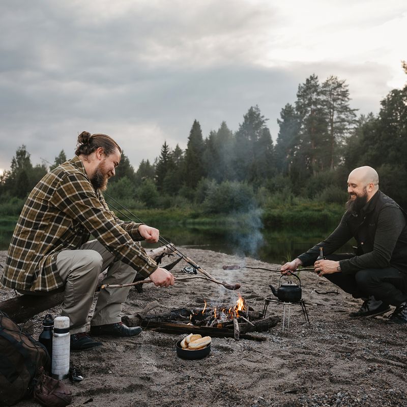 Men's shirt Pinewood Härjedalen h.olive/khaki 11