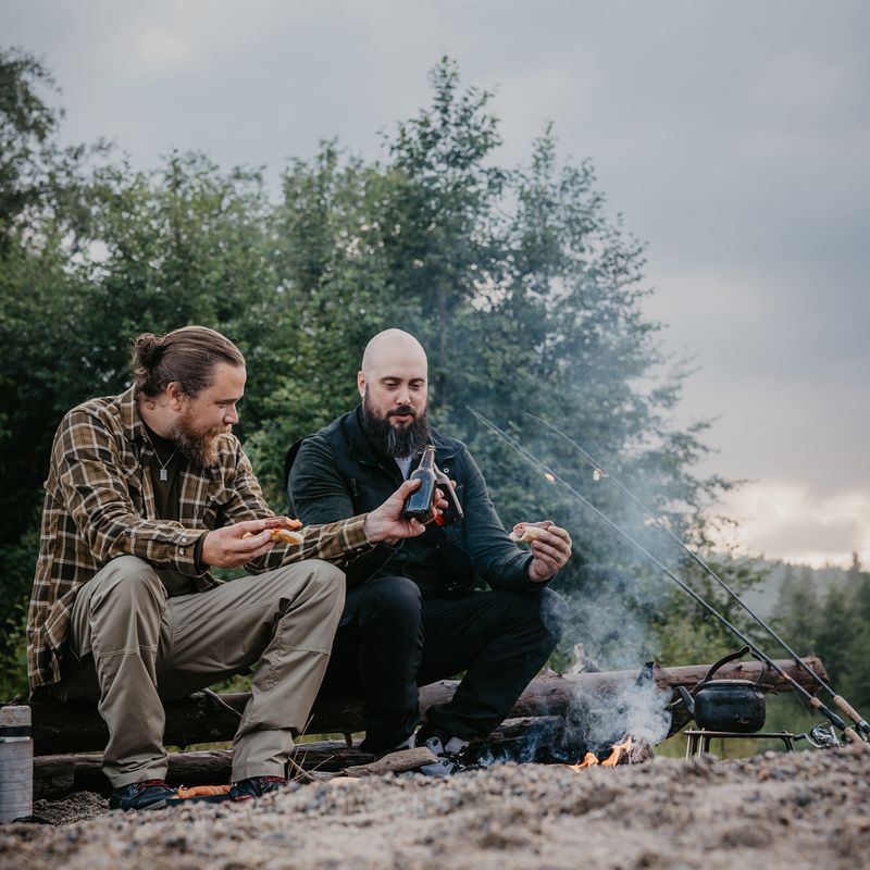 Men's shirt Pinewood Härjedalen h.olive/khaki 12