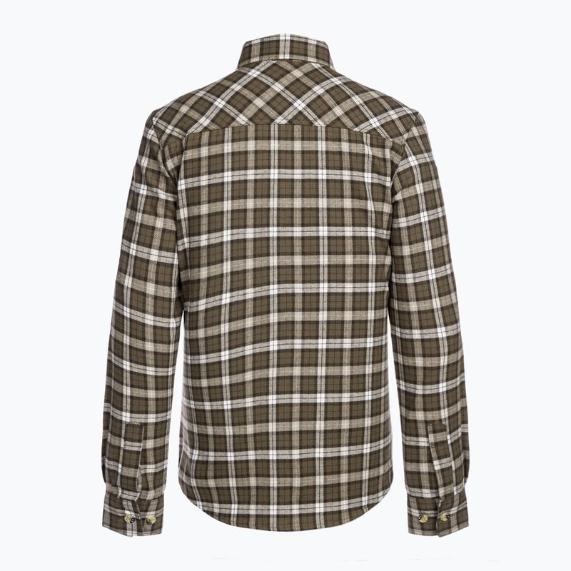 Pinewood women's shirt Felicia d.green/offwhite 2