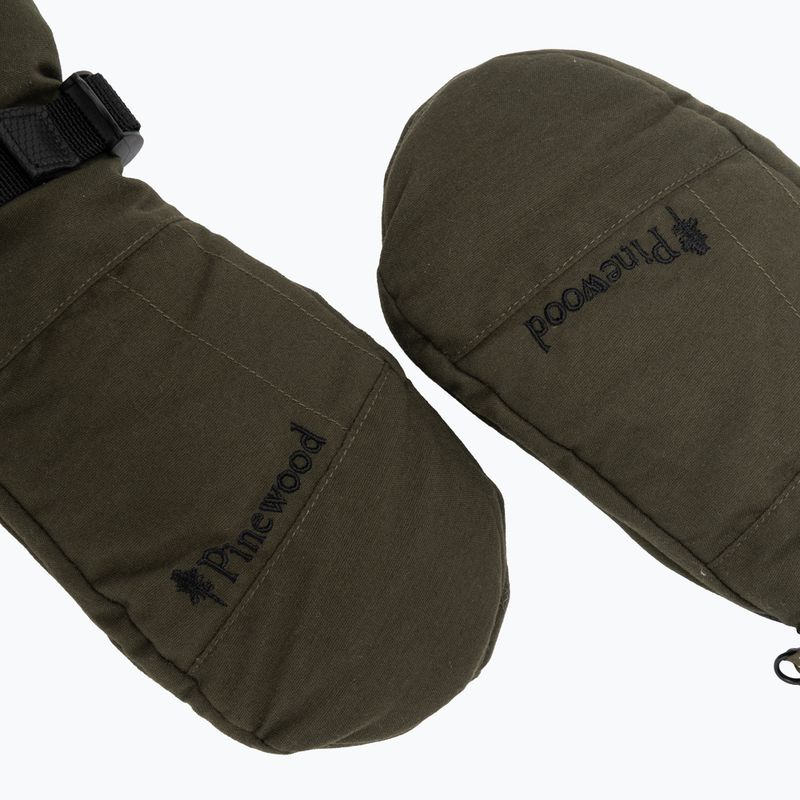 Men's Pinewood Hunters Pro moss green gloves 5