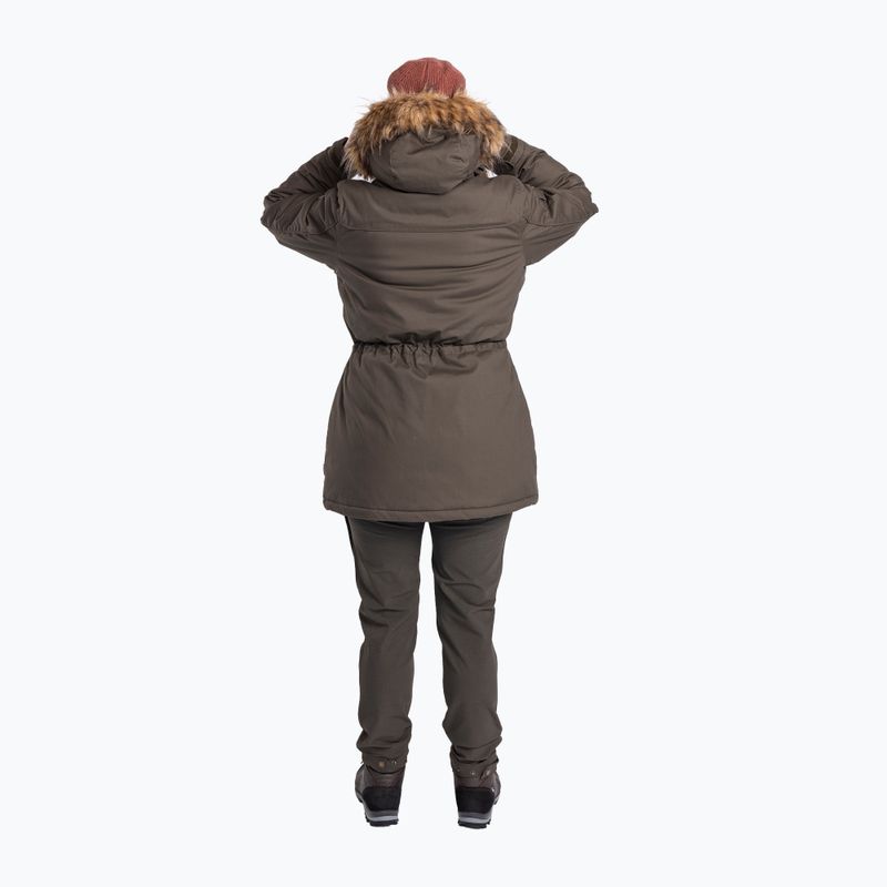 Women's insulated coat Pinewood Finnveden Winter Parka d.olive 2