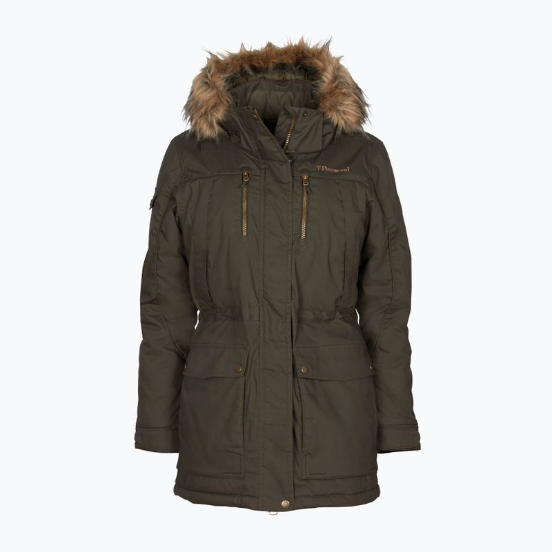 Women's insulated coat Pinewood Finnveden Winter Parka d.olive 11