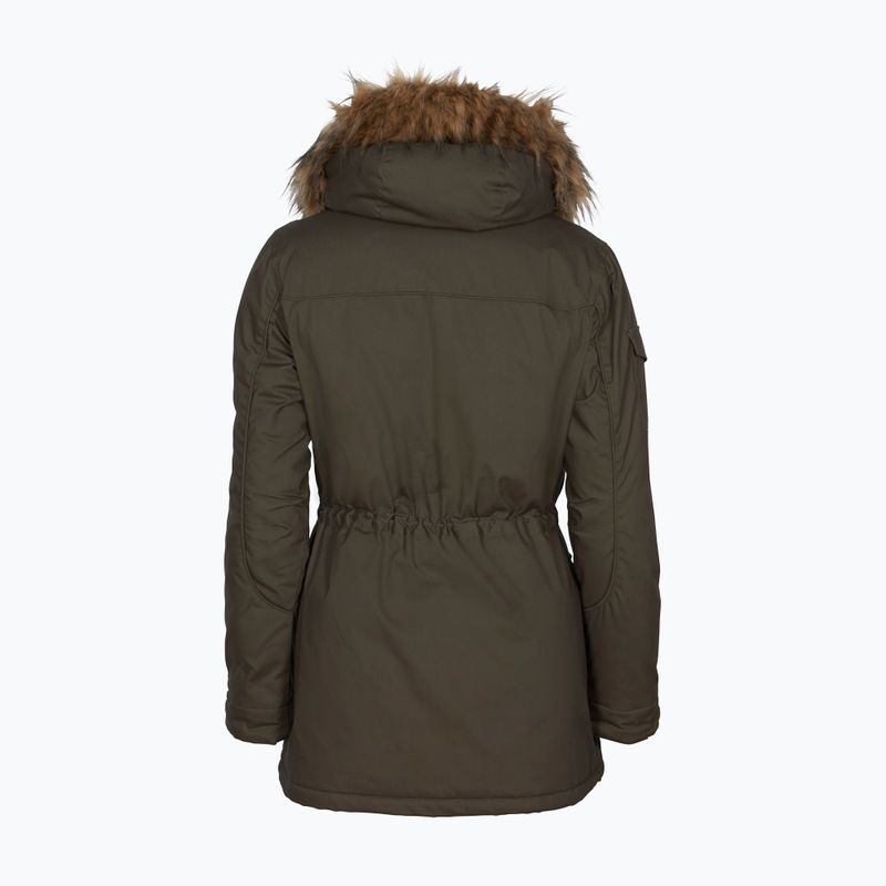 Women's insulated coat Pinewood Finnveden Winter Parka d.olive 12