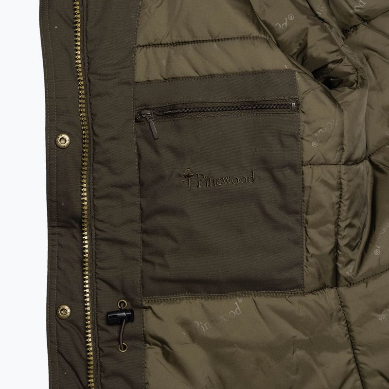 Women's insulated coat Pinewood Finnveden Winter Parka d.olive 10