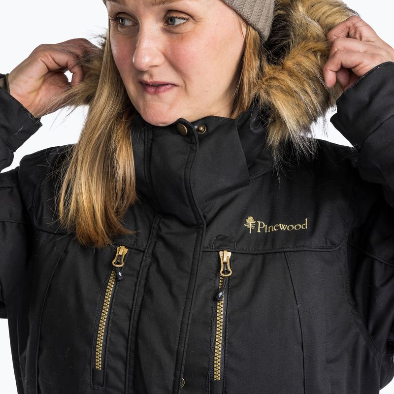 Pinewood women's down jacket Finnveden Winter Parka black 4