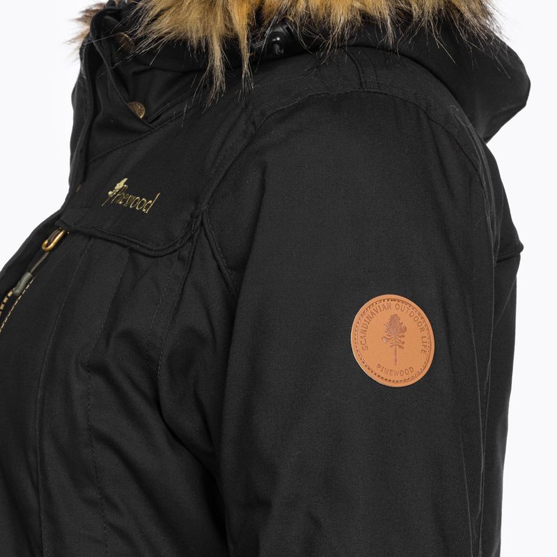 Women's insulated coat Pinewood Finnveden Winter Parka black 9