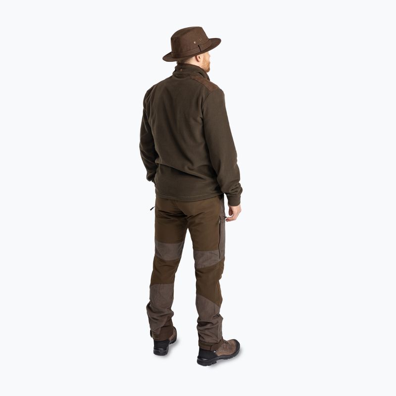 Men's Pinewood Småland Hunters Half Zip sweatshirt h.brown 3