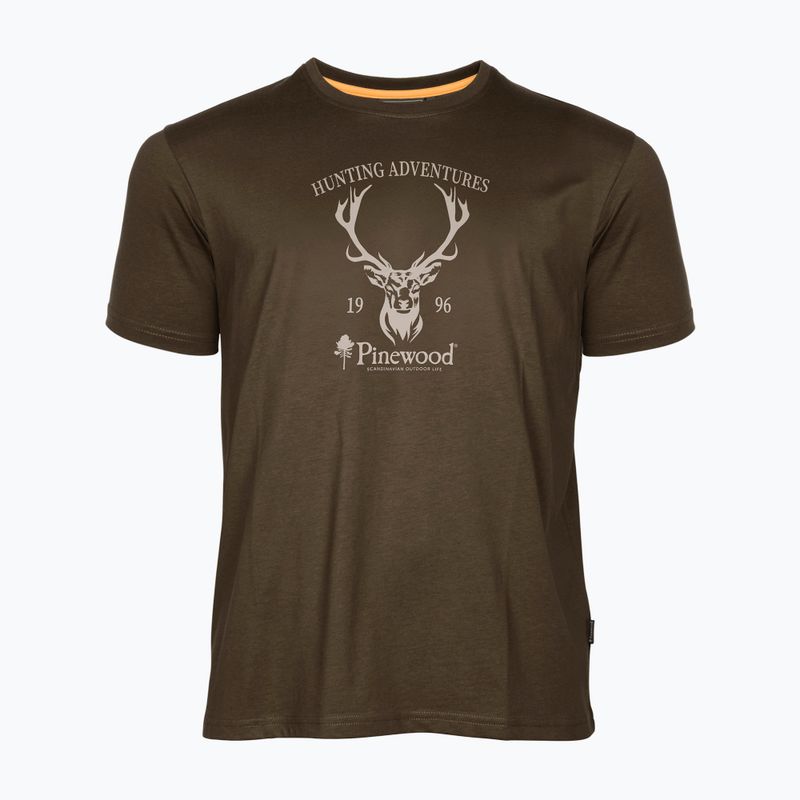 Men's Pinewood Red Deer green T-shirt 4