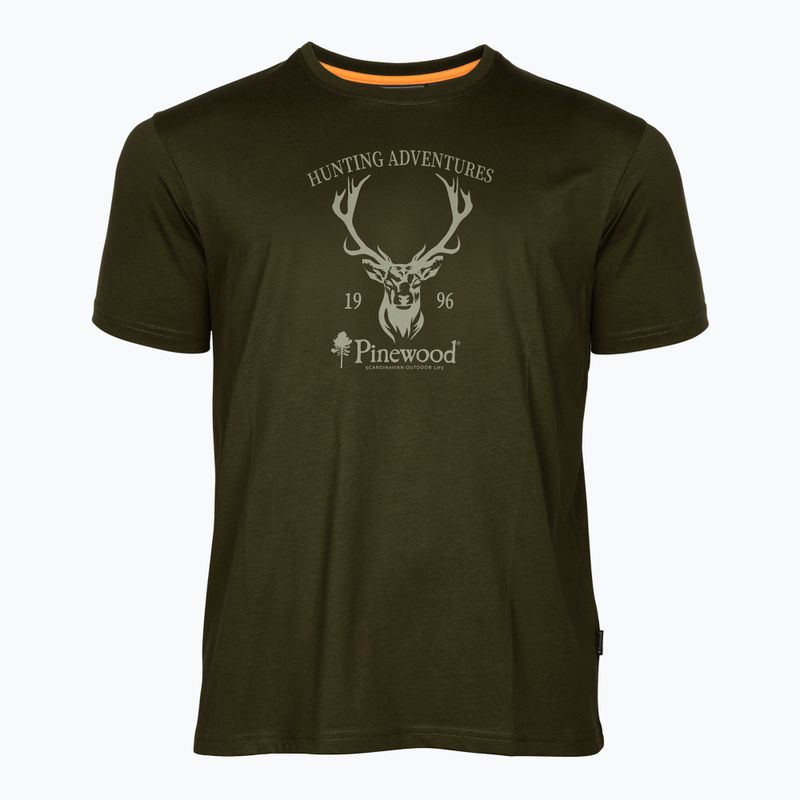 Men's T-shirt Pinewood Red Deer green 4