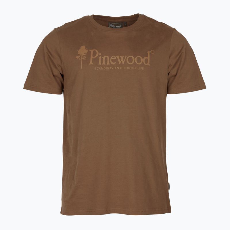 Men's Pinewood Outdoor Life nougat t-shirt