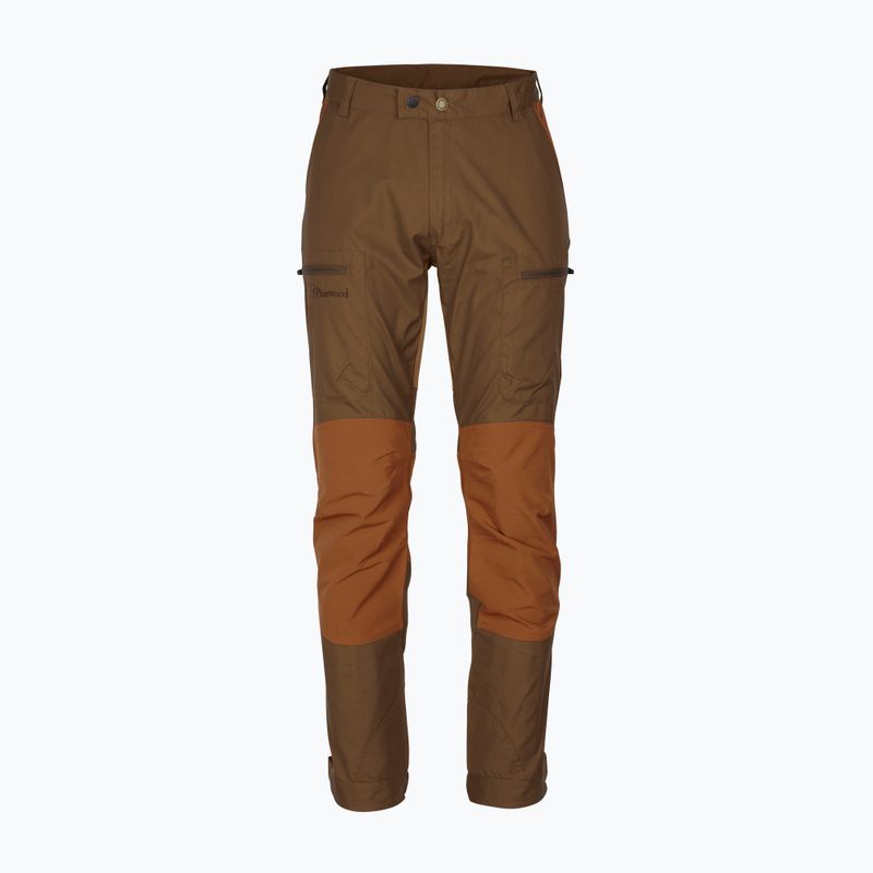 Men's Pinewood Caribou TC nougat/fudge trekking trousers 5