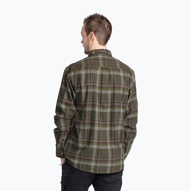 Men's Pinewood Cornwall green/pine green shirt 3