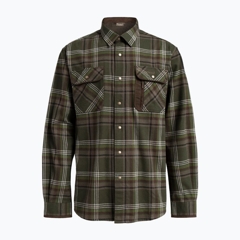 Men's Pinewood Cornwall green/pine green shirt 9