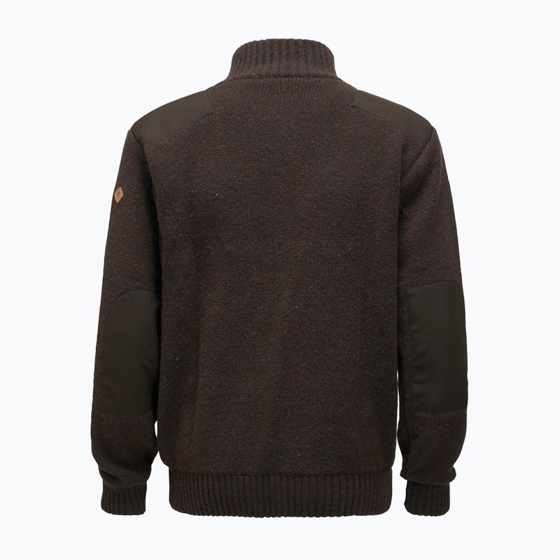 Pinewood men's jumper Hurricane d.brown mel 9