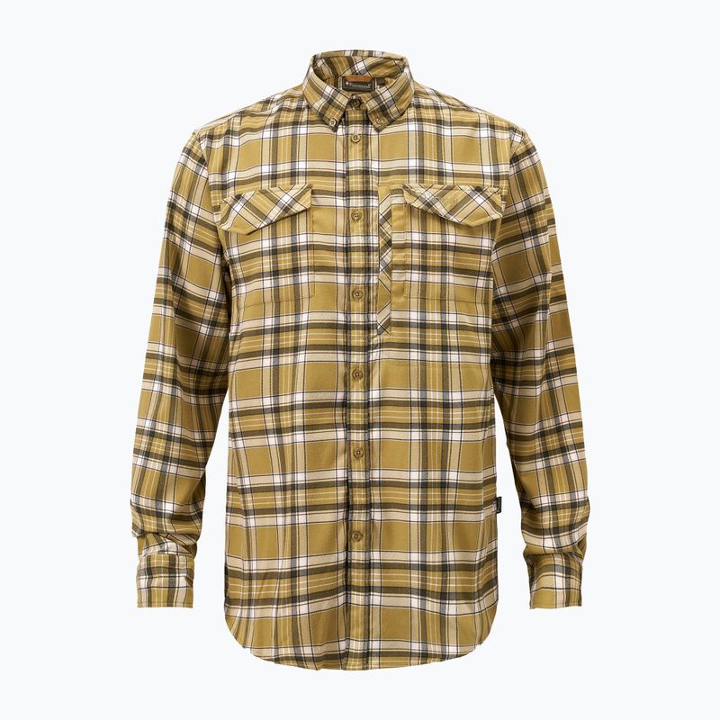 Men's Pinewood Abisko Hiking Flannel golden hay shirt 6