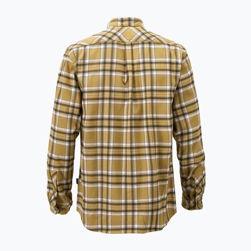 Men's Pinewood Abisko Hiking Flannel golden hay shirt 7