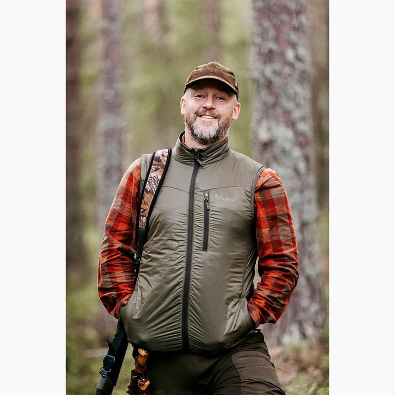 Pinewood men's shirt Härjedalen terracotta/green 11