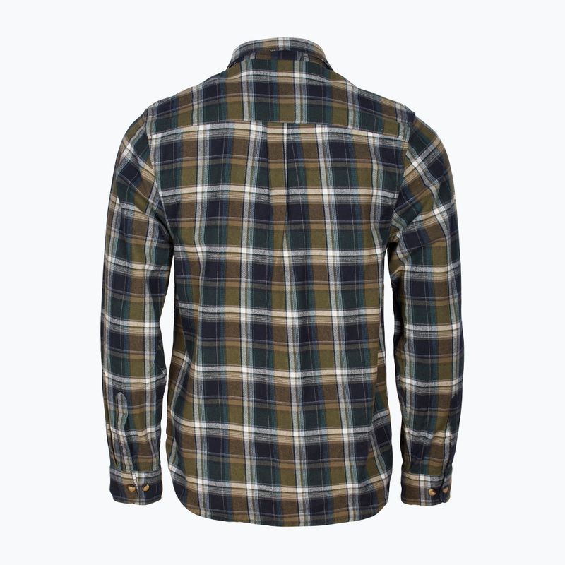 Pinewood men's shirt Härjedalen green/navy 8