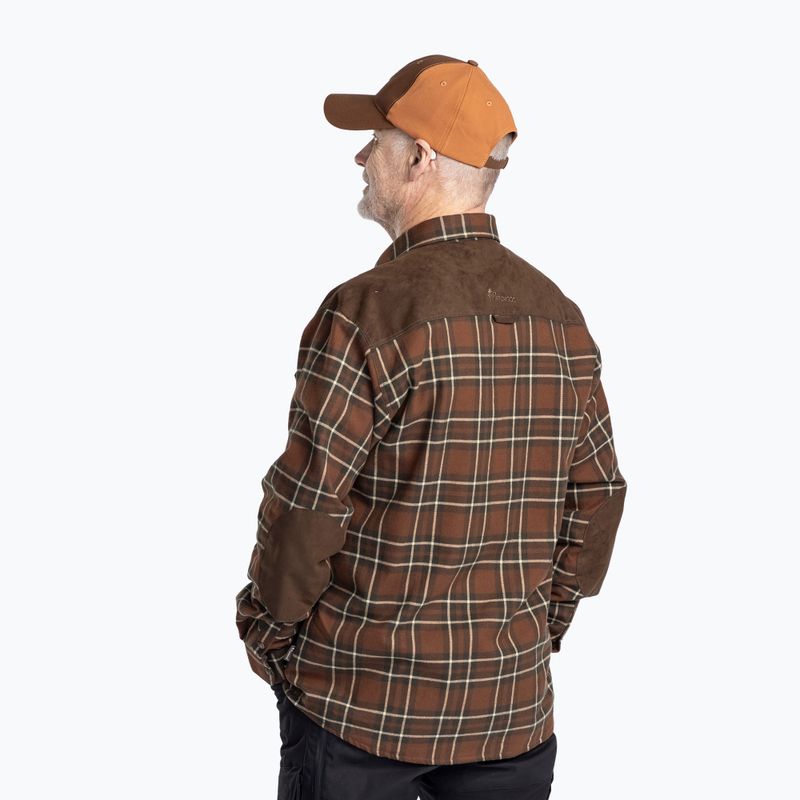 Men's Pinewood Douglas shirt nougat/beige 4