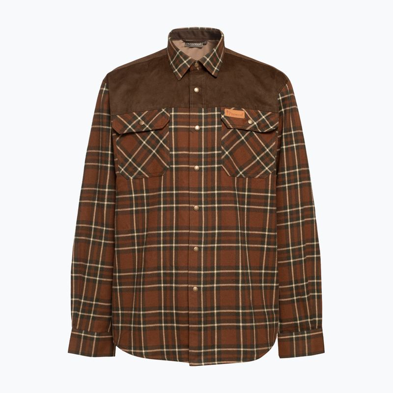 Men's Pinewood Douglas shirt nougat/beige 5