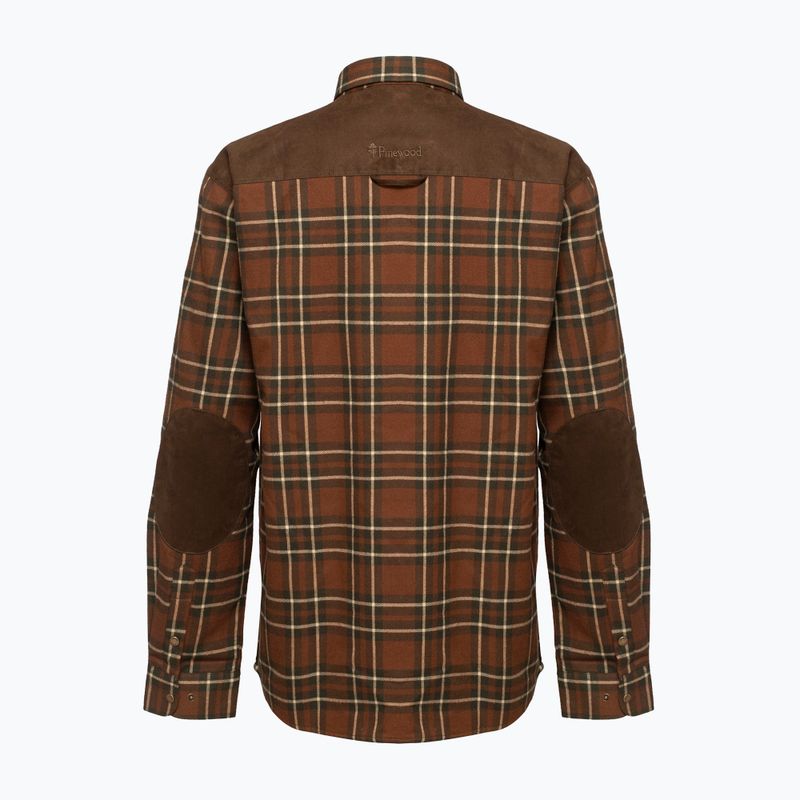 Men's Pinewood Douglas shirt nougat/beige 6