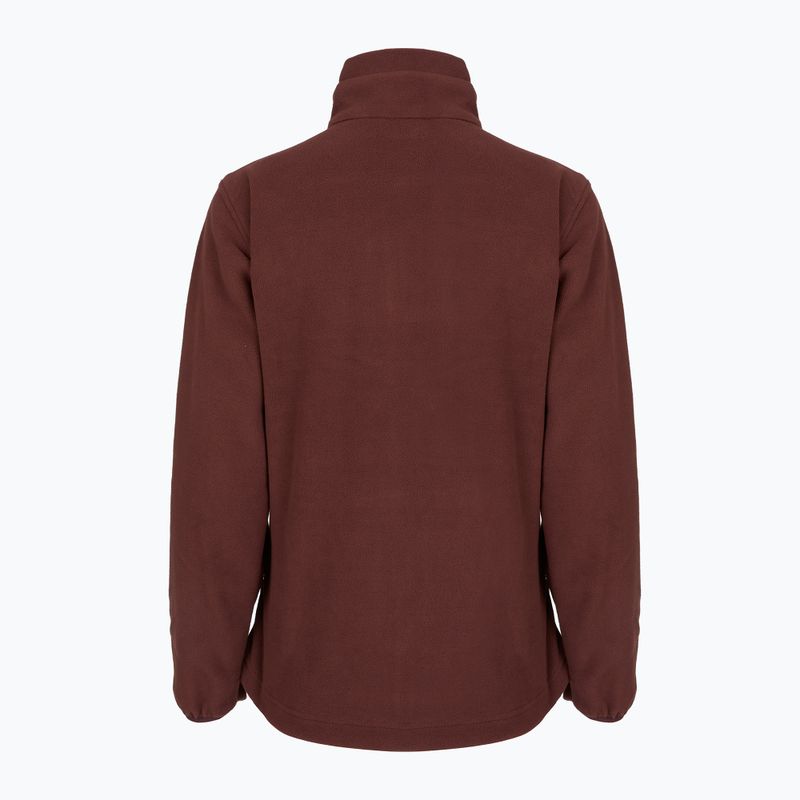 Women's trekking sweatshirt Pinewood Finnveden Fleece earth plum 2