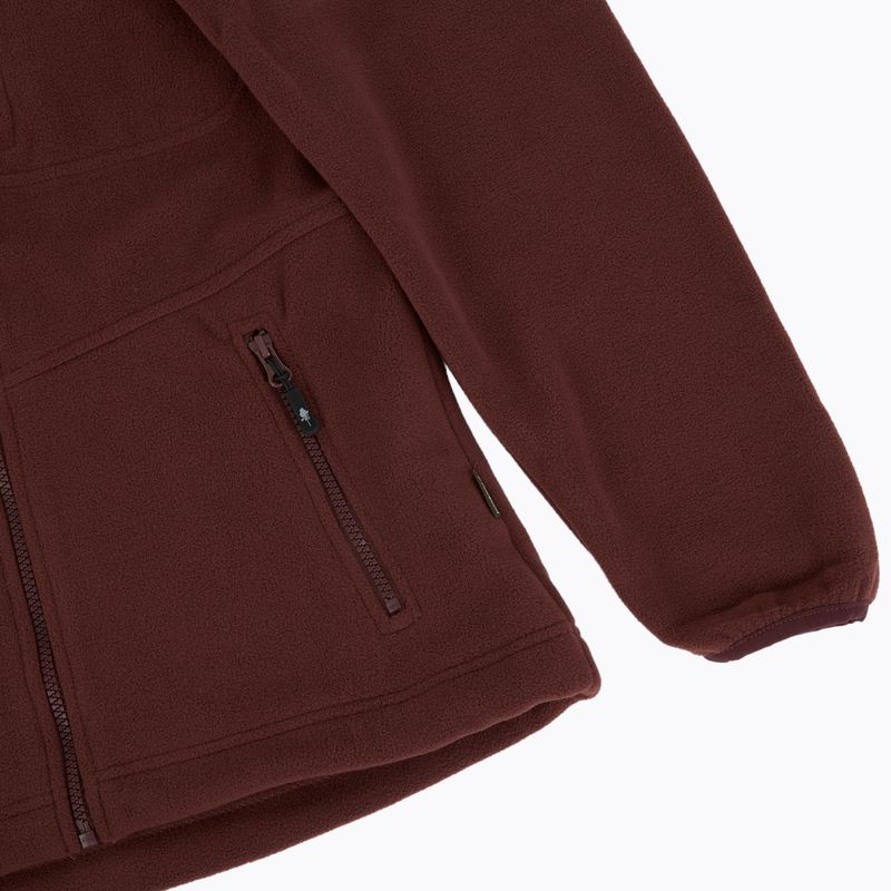 Women's trekking sweatshirt Pinewood Finnveden Fleece earth plum 4