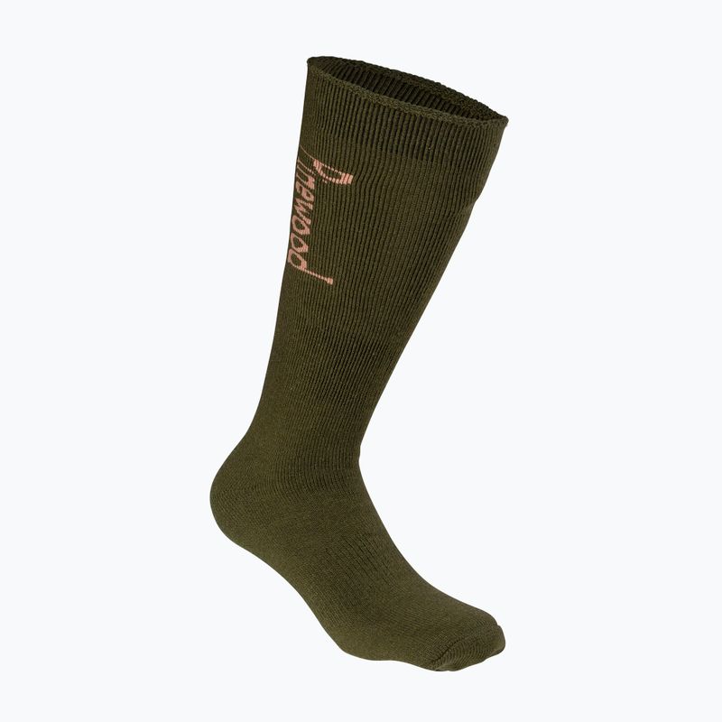 Pinewood Hunters Long moss green trekking socks