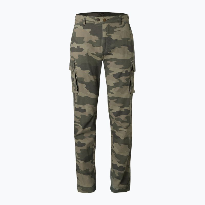 Men's Pinewood Värnamo Serengeti khaki camou trekking trousers 5