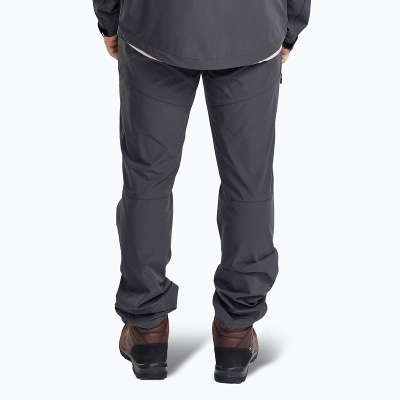 Men's Pinewood Finnveden Sports Light ash grey trekking trousers 2