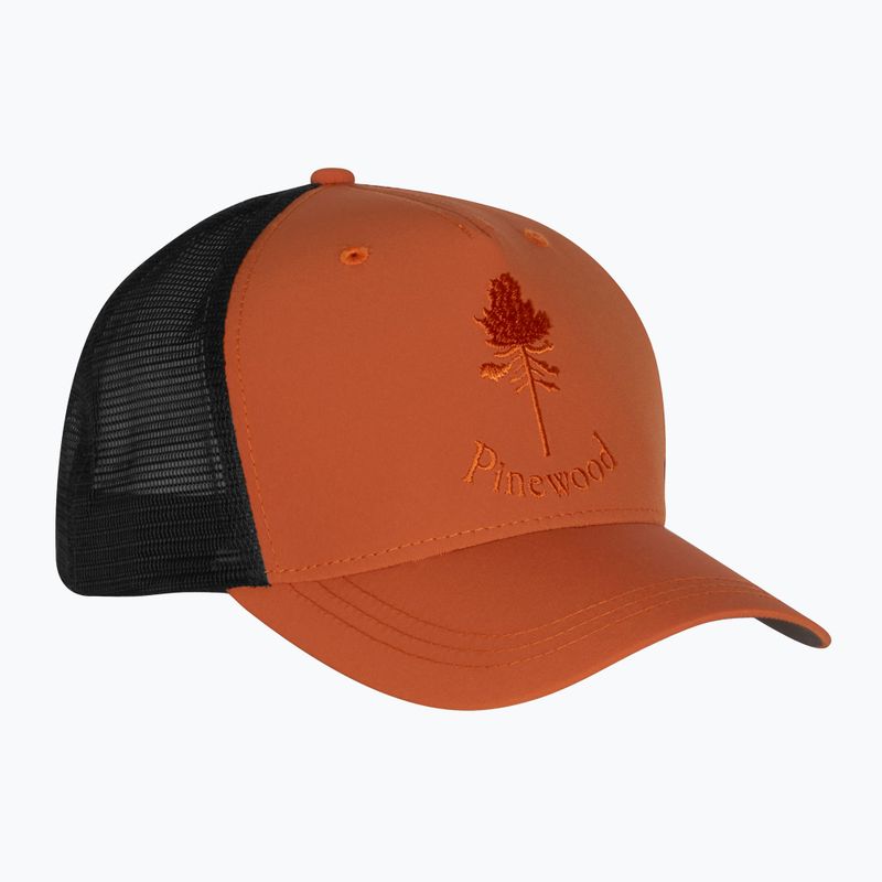 Pinewood Finnveden Sports Mesh baseball cap burned orange 3
