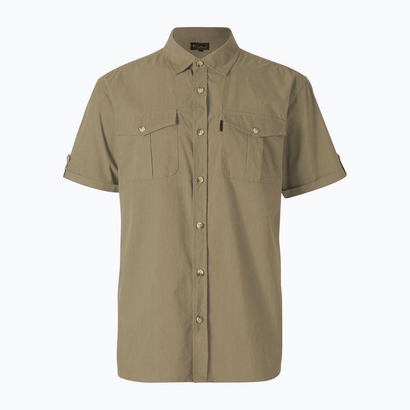 Men's Pinewood Safari SS sandstone shirt 3