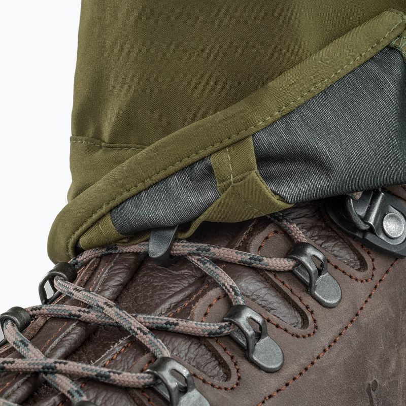Men's waterproof trousers Pinewood Abisko olive green/hunter olive 4