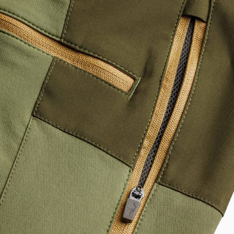 Men's waterproof trousers Pinewood Abisko olive green/hunter olive 8