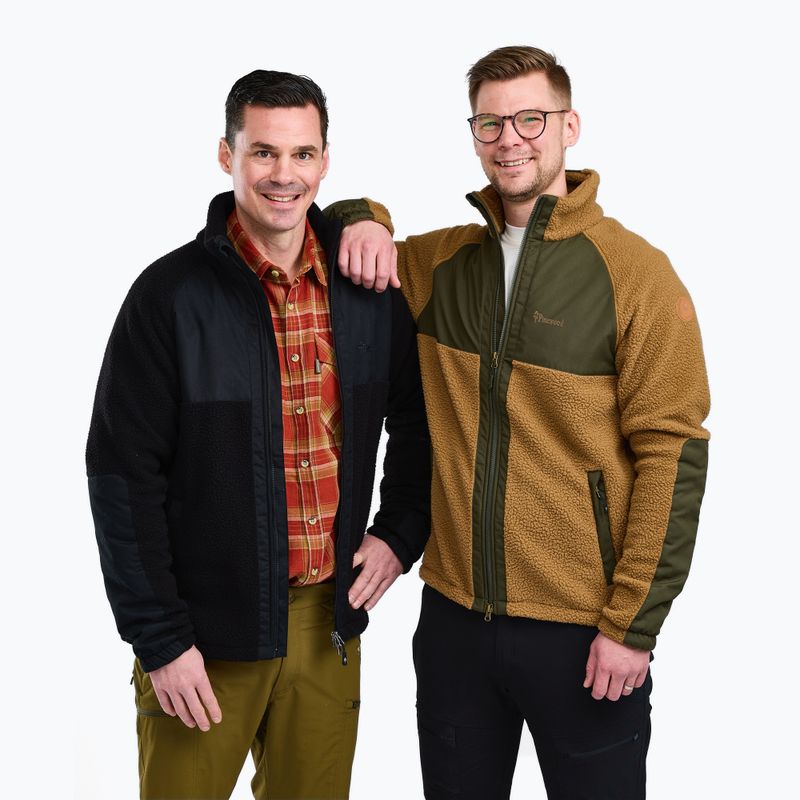 Men's jacket Pinewood Pile Fleece black 6