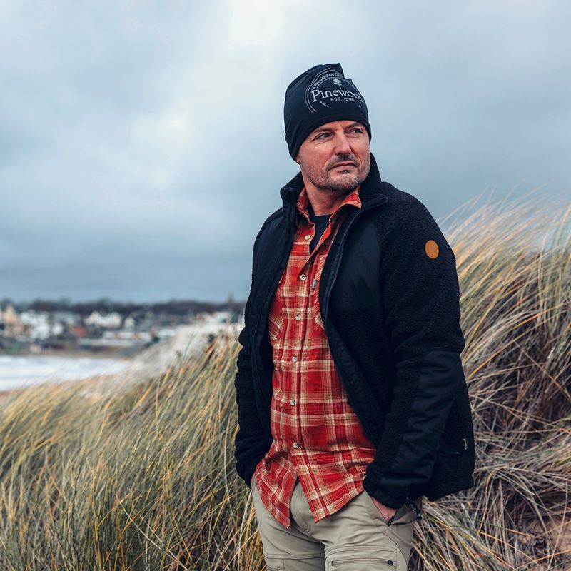 Men's jacket Pinewood Pile Fleece black 10