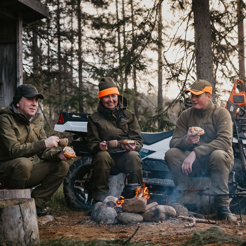 Men's trekking trousers Pinewood Furudal Hunters Hybrid Stretch olive green 13