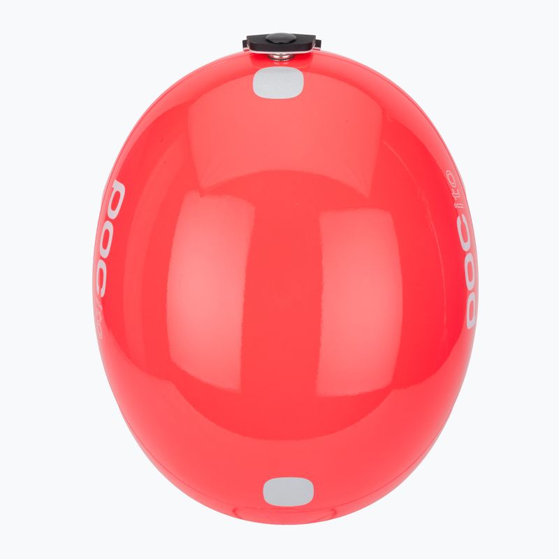 Children's ski helmet POC POCito Skull fluorescent pink 6