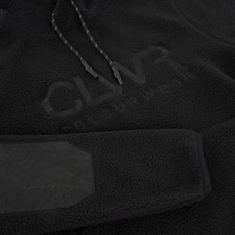 Women's hoodie Colourwear Teddy Hood 2.0 black 5