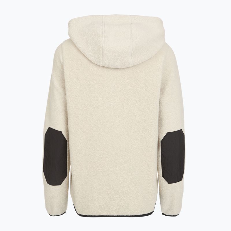 Women's sweatshirt Colourwear Teddy Hood 2.0 light beige 2