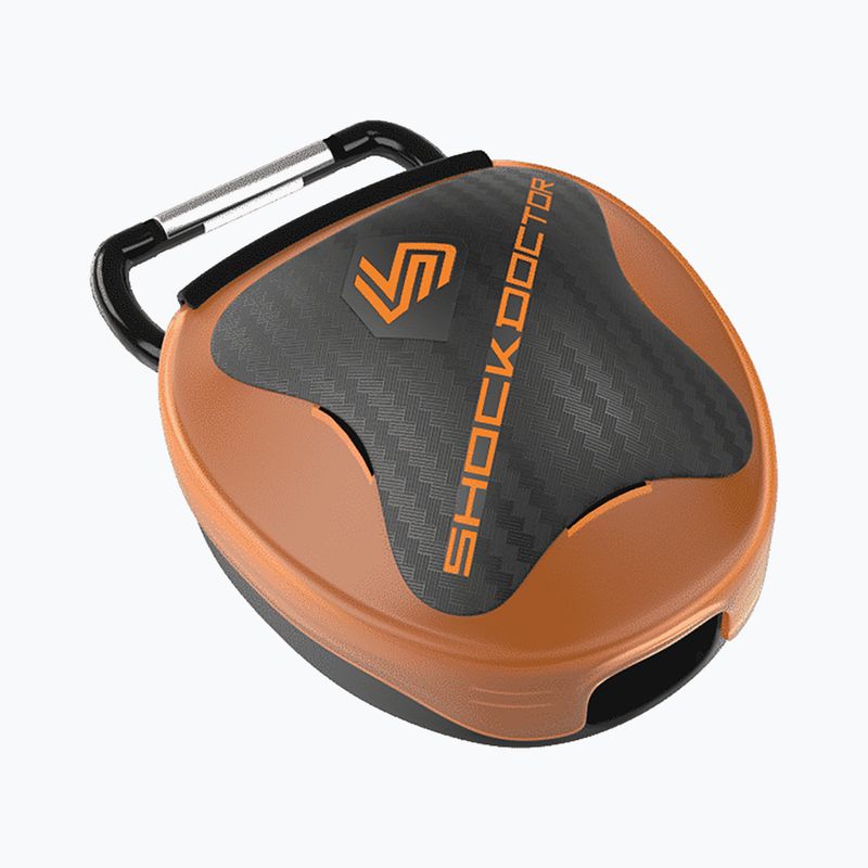 Shock Doctor Mouthguard Case orange and black SHO41