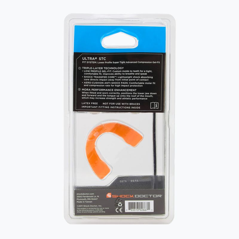 Shock Doctor Ultra 2 STC orange jaw protector 2