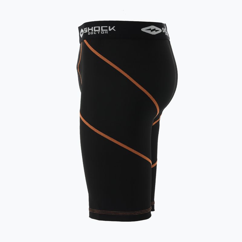 Compression shorts with pelvic protectionShock Doctor black 6
