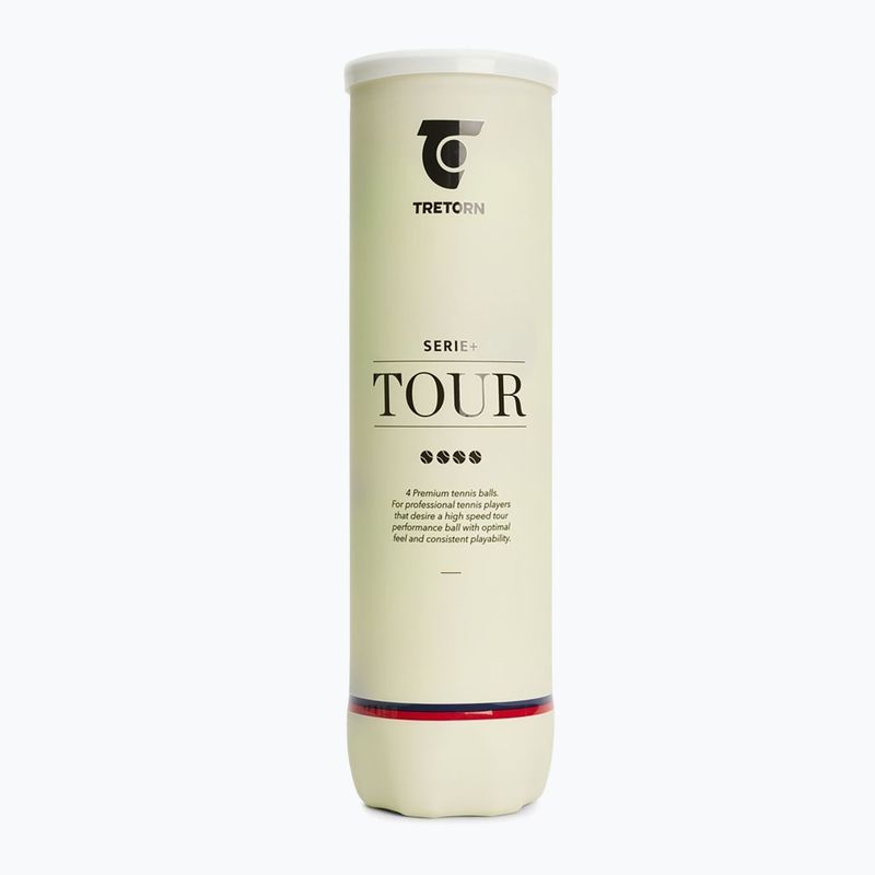 Tretorn Serie+ Tour tennis balls 4 pcs. 3
