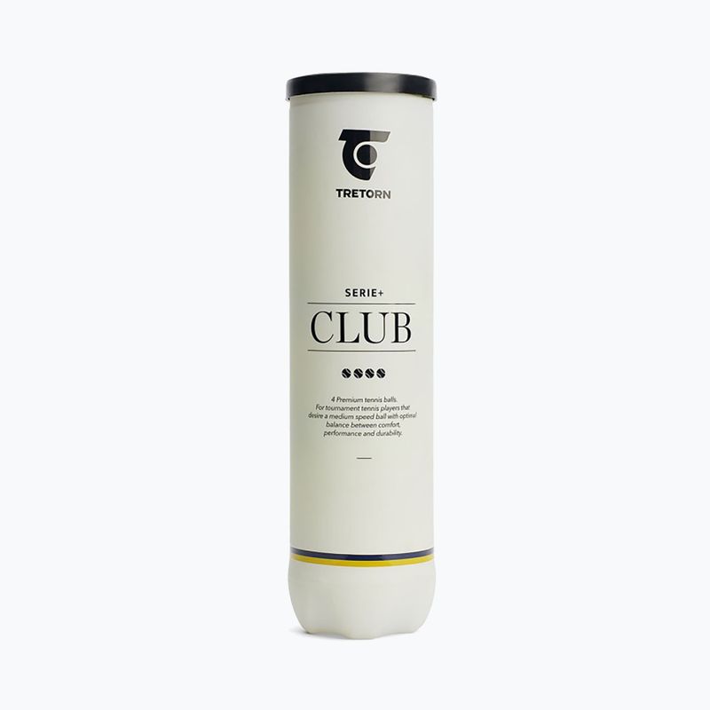 Tretorn Serie+ Club tennis balls 4 pcs yellow 3T015 473605
