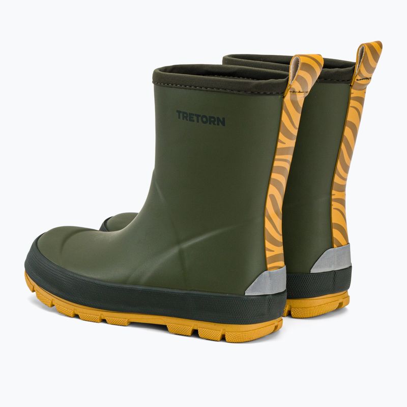 Tretorn Simris green children's wellingtons 80024150530 3