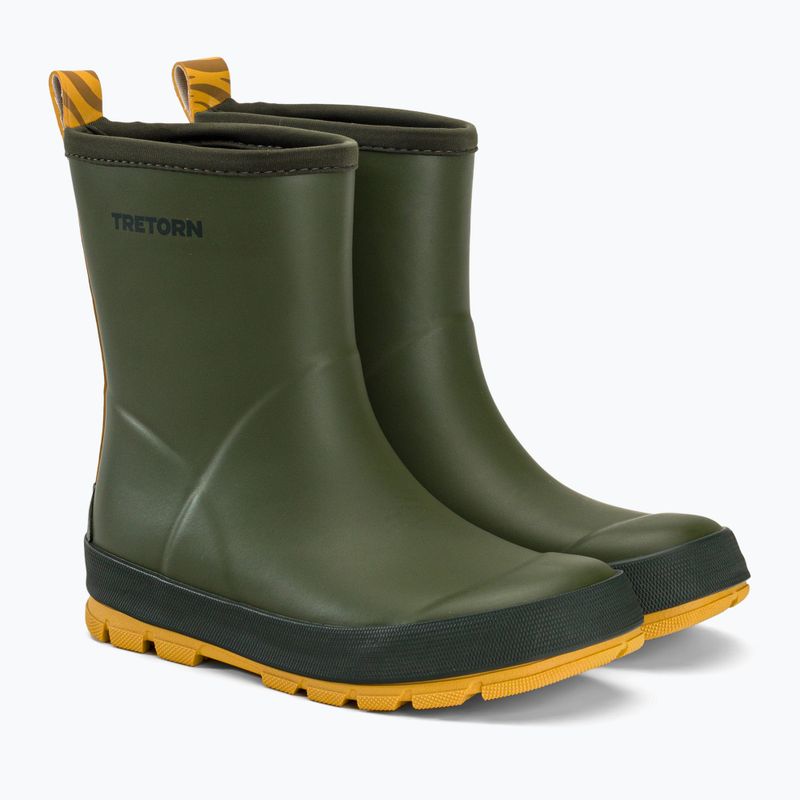 Tretorn Simris green children's wellingtons 80024150530 4