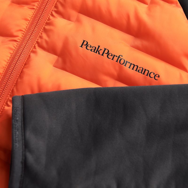 Men's Peak Performance Argon Hybrid Hood jacket orange G76763040 4
