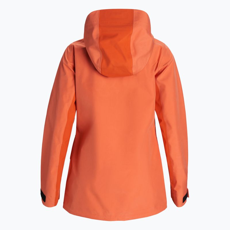 Women's ski jacket Peak Performance Vertical 3L orange G76657060 2